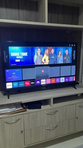 Smart TV LG 50" 4K ThinQ AI (50UN7310PSC) - Perfeito Estado!