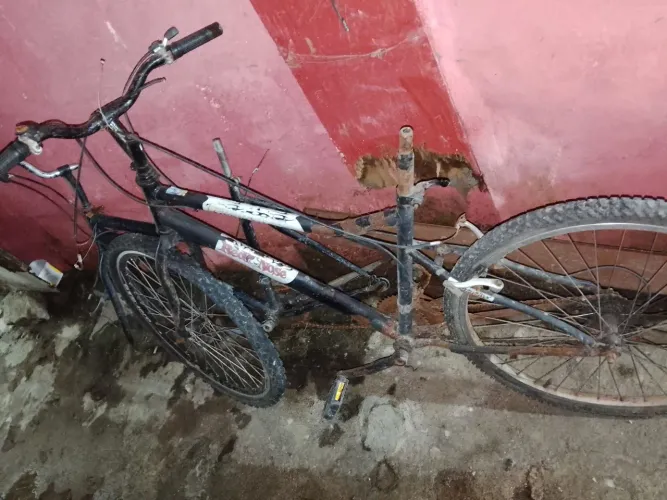 Bicicleta e uma roda