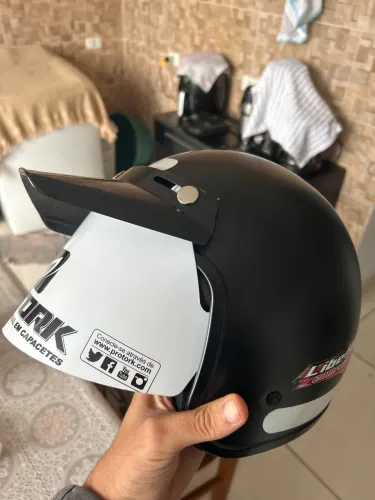 Capacete aberto Pro Tork 56 nunca usado