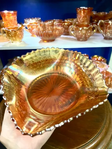 Centro de Mesa | Carnival Glass
