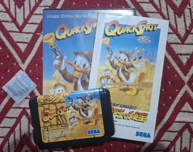 Quackshot Original para Mega Drive Japonês Sega