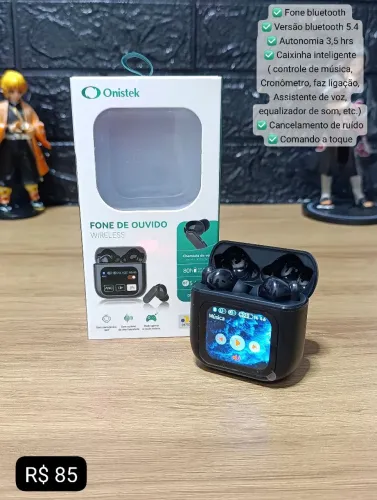 Fone de ouvido bluetooth 