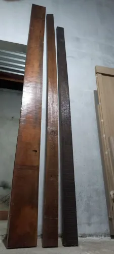 Vigas nova p/ telhado seladora e verniz