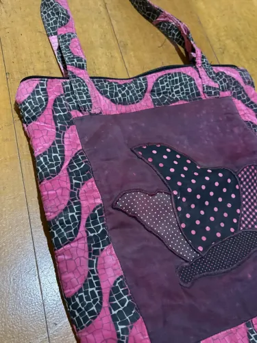 Bolsa feminina c compartimento interno