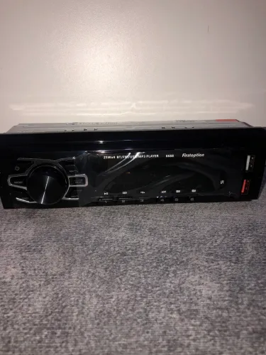 Som automotivo rádio bluetooth SOM DE Carro Preto e prata
