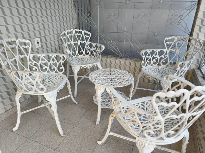 Conjunto terraço/jardim