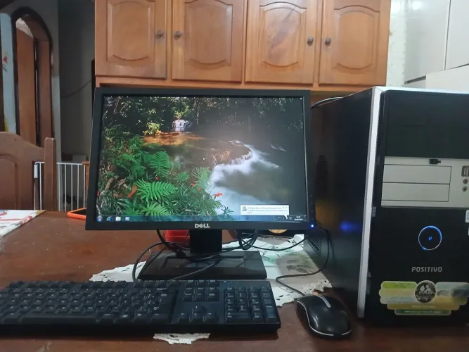 PC COMPLETO R$350 | Celeron + 6GB RAM + Monitor + Teclado + Mouse