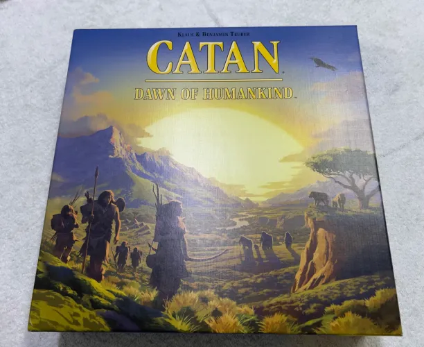 Catan: Dawn of Humankind - jogo tabuleiro
