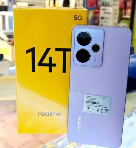 Celular Realme 14T 5G - 8GB / 256GB - Anatel - Garantia 1 ano no Brasil + Capa e Película
