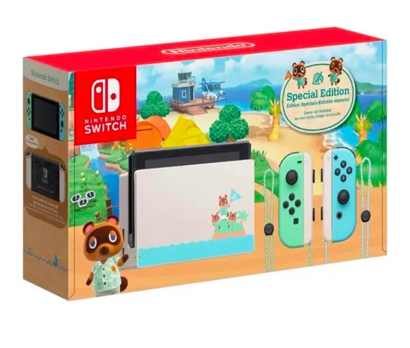 Nintendo Switch edição Animal Crossing