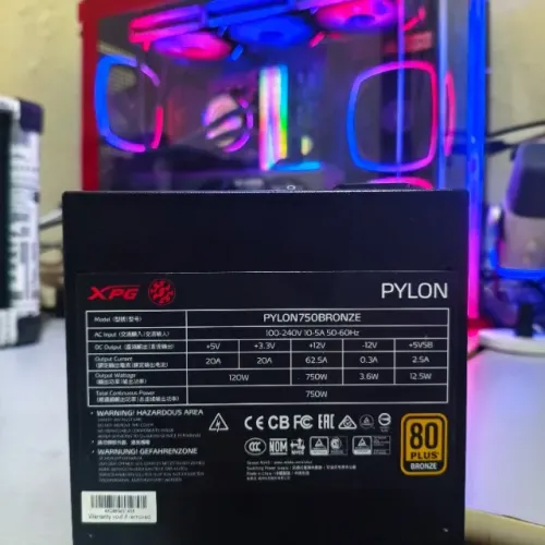 Fonte 80 Plus XPG Pylon 750W