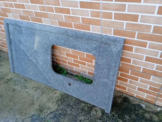 Tampo de pia de granito