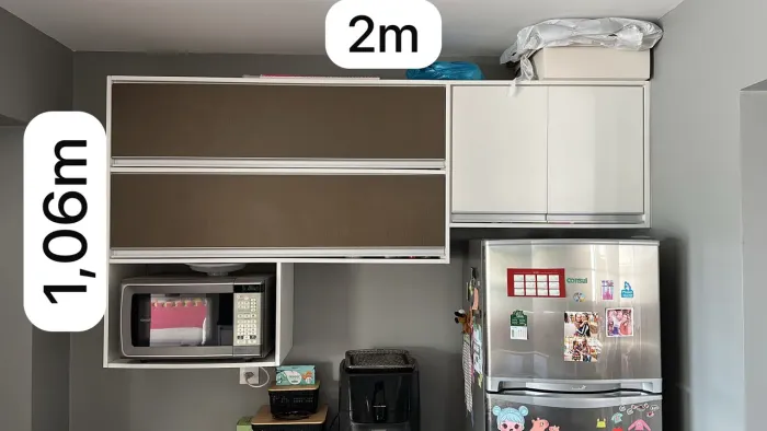 Armário suspenso para cozinha