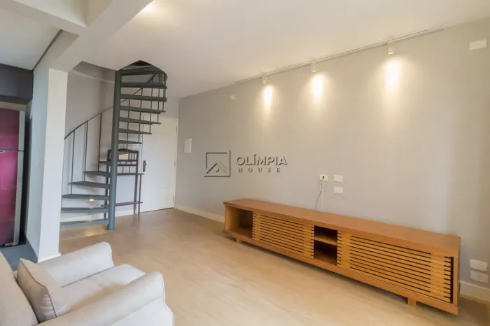 Aluguel Cobertura 1 Dormitórios - 95 m² Itaim Bibi