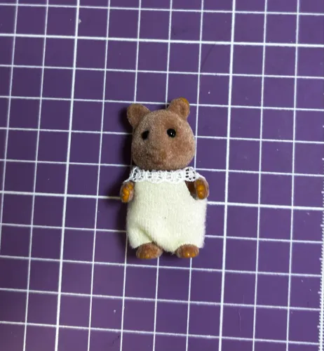 Sylvanian families vintage esquilo oakwood bebê