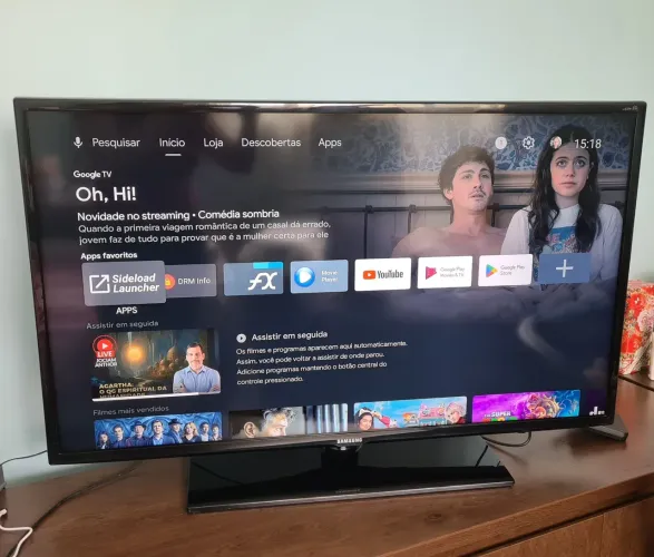 ?TV Samsung 40" Full HD LED - Modelo UN40EH6030 Não é Smart(Ideal para TV Box/Games)