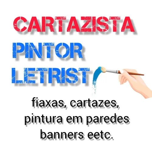 faço, placas, faixas e letreiros em geral