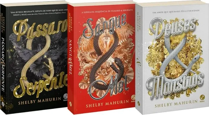 Box de livros Pássaro e Serpente