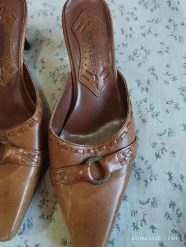 Mule Bottero,35 no couro 