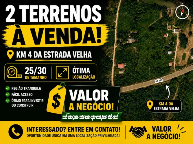 2 Terreno a Venda (Aceito Proposta)