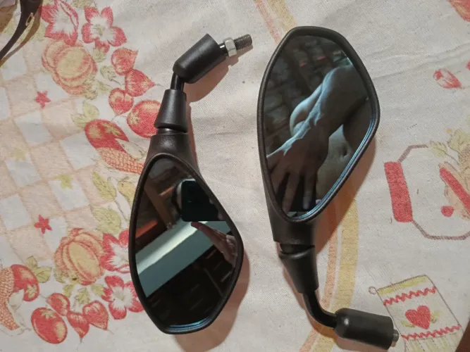 Retrovisor, F800 , ROSCA HONDA, PELICULA ANTI REFLEXO AZUL