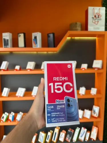 XIAOMI REDMI 15C 256GB/8GB RAM - CELULAR NOVO