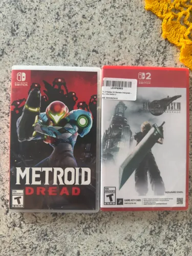Metroid Dread + Final Fantasy VII Remake(LACRADO) - Nintendo Switch