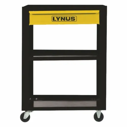 Carrinho de Ferramentas para oficina aberto LYNUS com 3 Prateleiras e 1 Gaveta CFL601