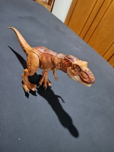 Dinossauro T-Rex Jurassic World Mattel 45cm Articulado - Original