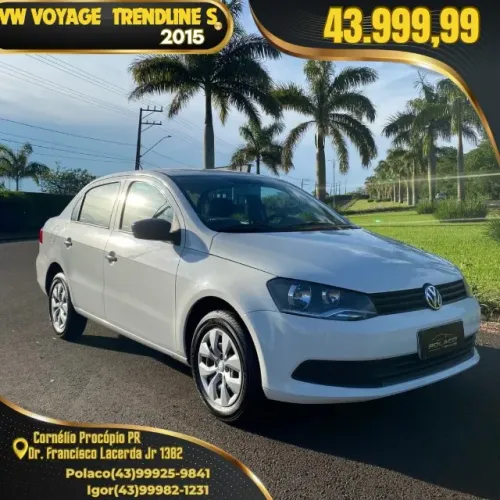 Volkswagen Voyage Trendline 1.0 T.flex 8V 4P 2015