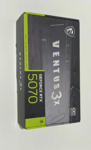 CAIXA da RTX 5070 Ventus 3x