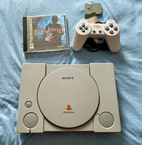 PlayStation 1 PS1 Fat - Dino Crisis