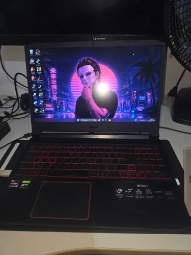 Notebook acer Nitro 5 Ryzen 7 GTX 1650