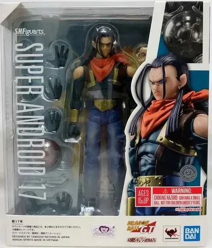  Figura De Ação S.h.figuarts Super Android 17 Dragon Ball Gt