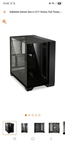 Gabinete Lian Li Vision black