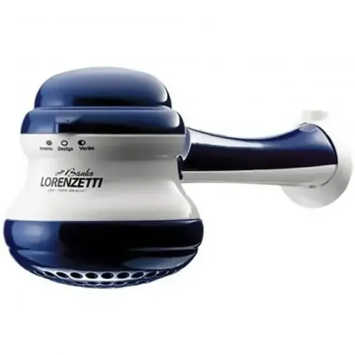 Chuveiro Elétrico Lorenzetti Bello Banho Ultra 127V/4600W Branco e Azul