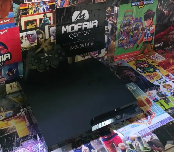 Ps3 seminovos dois controles três meses de garantia zap: *