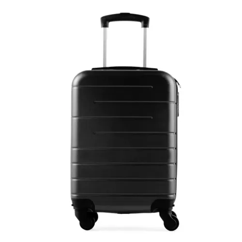 Mala De Bordo PP 8 Kg ABS 4 Rodas 18,5" Downtown Preta
