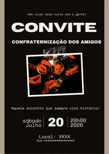 CONVITES DIGITAIS PERSONALIZADOS