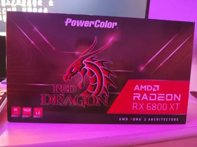 RX 6800 XT Red Dragon 16GBVRAM - VENDO OU TROCO