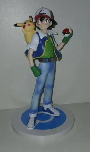 BONECO ACTION FIGURE POKEMON ASH KETCHUM E PIKACHU