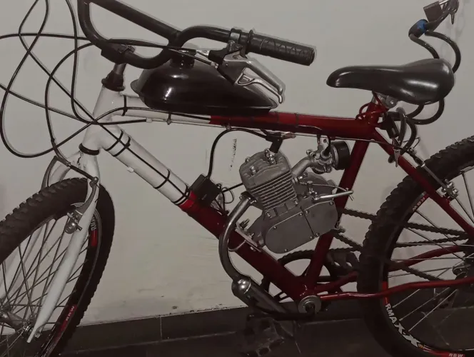 bicicleta motorizada 80cc