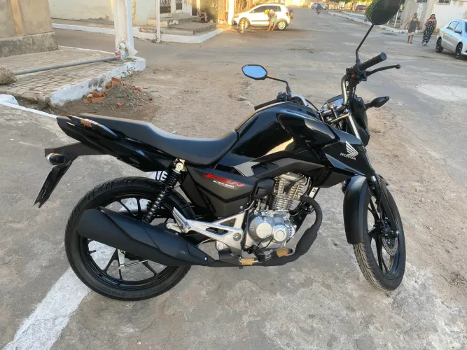 VENDO: Honda CG 160 Fan 2026 Preta - ZERADA! 