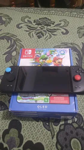 Nintendo switch OLED completo desbloqueado com cartão de 1tb de alto desempenho