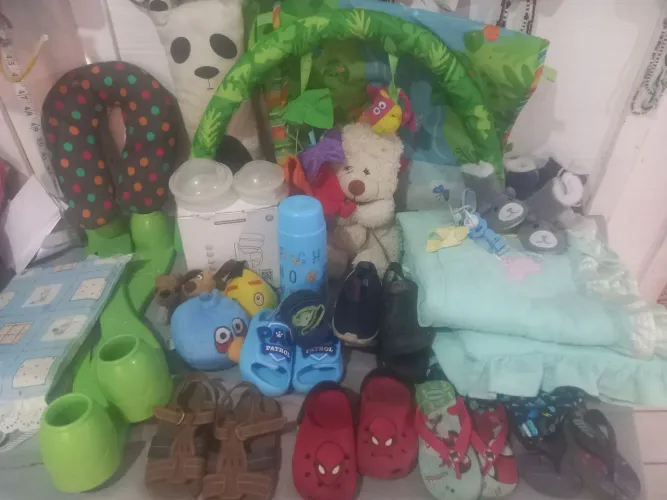 Combo de diversos produtos! Infantil e de bebe