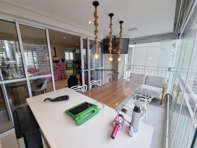 Apartamento à venda no Condomínio Domo Life com 123m², Varanda Gourmet, 2 vagas, 3 dormitó