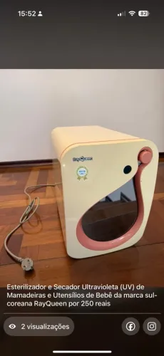 Esterilizador de mamadeira