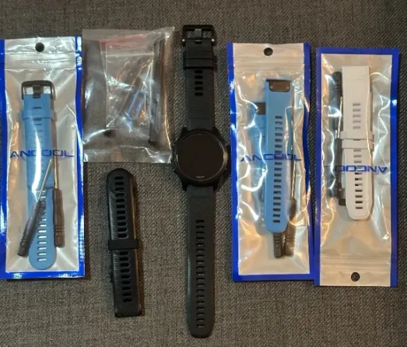 Garmin forerunner 945 e pulseiras