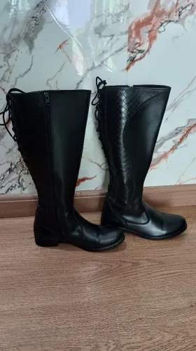Bota Montaria cano alto preta