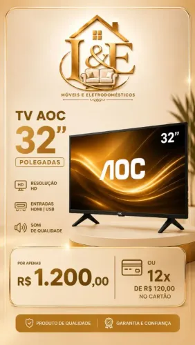 Tv AOC smart 32 polegadas